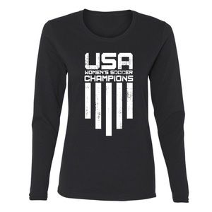 USA Women’s Soccer Championship Long Sleeve Tee
